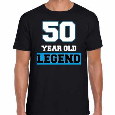 50 legend verjaardag cadeau t-shirt zwart voor heren