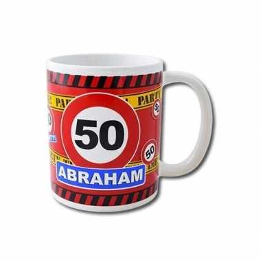 Verjaardag 50 jaar abraham mok / beker 250 ml