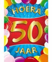 50 jaar mega deurposter