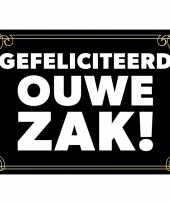 Abraham 50 jaar verjaardagskaart wenskaart ouwe zak