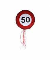 Pinata verkeersbord 50